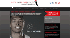 Desktop Screenshot of hoopsforhearthealth.org
